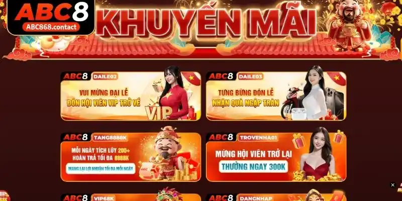 Những kim chỉ nam khi tham gia khuyến mãi ABC8